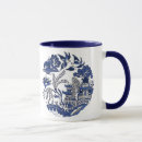 Search for blue willow mugs White