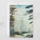 Search for pine forest wedding invitations Rustic