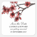 Search for red cherry blossoms stickers Flowers