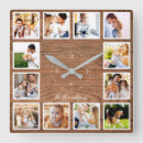 Search for photo clocks Rustic