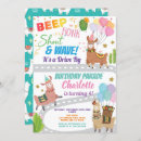 Search for alpaca party invitations Girl