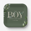 Search for eucalyptus plates Boy baby shower