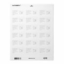Search for picture return address labels Black and white