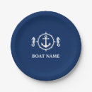 Search for seahorse paper plates Navy blue