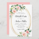 Search for gold ring wedding invitations Floral