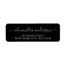 Search for wedding return address labels Modern