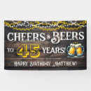 Search for cheers and beers banners For him