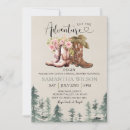 Search for trees bridal shower invitations Let the adventure begin
