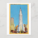 Search for chrysler building postcards New york