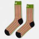Search for santa claus socks Candy cane