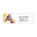 Search for spots return address labels Giraffe