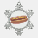 Search for mustard christmas tree decorations Hot dog