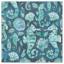 Search for blue horses fabric Beach