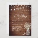 Search for babys breath mason jar wedding invitations Country