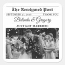 Search for newspaper print stickers Retro