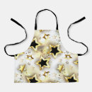 Search for gold stars aprons Golden