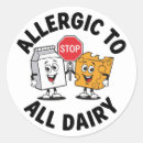Search for food warning stickers Food allergy alert