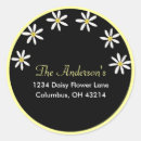Search for black and white daisy stickers Girly