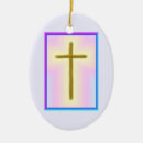 Search for jesus oval christmas tree decorations Religious