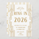 Search for new years eve roaring twenties invitations Gold