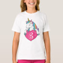 Search for 6th birthday girls tshirts Unicorn
