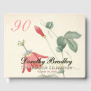 Search for 90th birthday party guest books For her