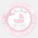 Search for pink baby carriage stickers Stroller