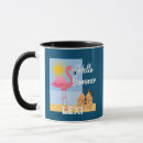 Search for pink flamingo mugs Caribbean