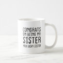 Search for my sister mugs Joke