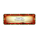 Search for stained glass return address labels Stylish