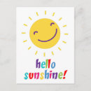 Search for cute sun postcards Yellow