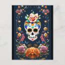 Search for candy skull postcards Mexican