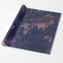 Search for world map wrapping paper Travel