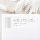 Search for lined return address labels Modern