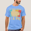 Search for bacon mens tshirts Piggy bank