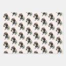 Search for krampus wrapping paper Santa