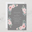 Search for slate grey invitations Blush pink
