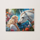 Search for fantasy unicorn puzzles Princess