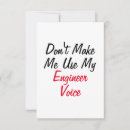 Search for engineer cards Quote