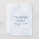 Search for blue plaid pattern cards Minimalist