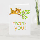 Search for leopard thank you cards Baby shower
