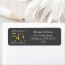 Search for dark gray return address labels Classic