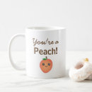 Search for funny peach mugs Cute
