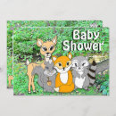 Search for woodland creatures invitations Racoon