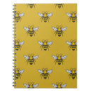 Search for vintage bee notebooks Background