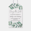 Search for luggage tags invitations Greenery