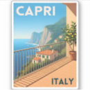 Search for capri stickers Mediterranean
