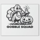 Search for funny turkey wrapping paper Thanksgiving