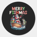 Search for funny fish stickers Fisherman