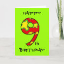 Search for 9th birthday cards Children